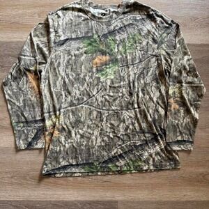 Mossy Oak‎ camo long sleeve shirt Size XL